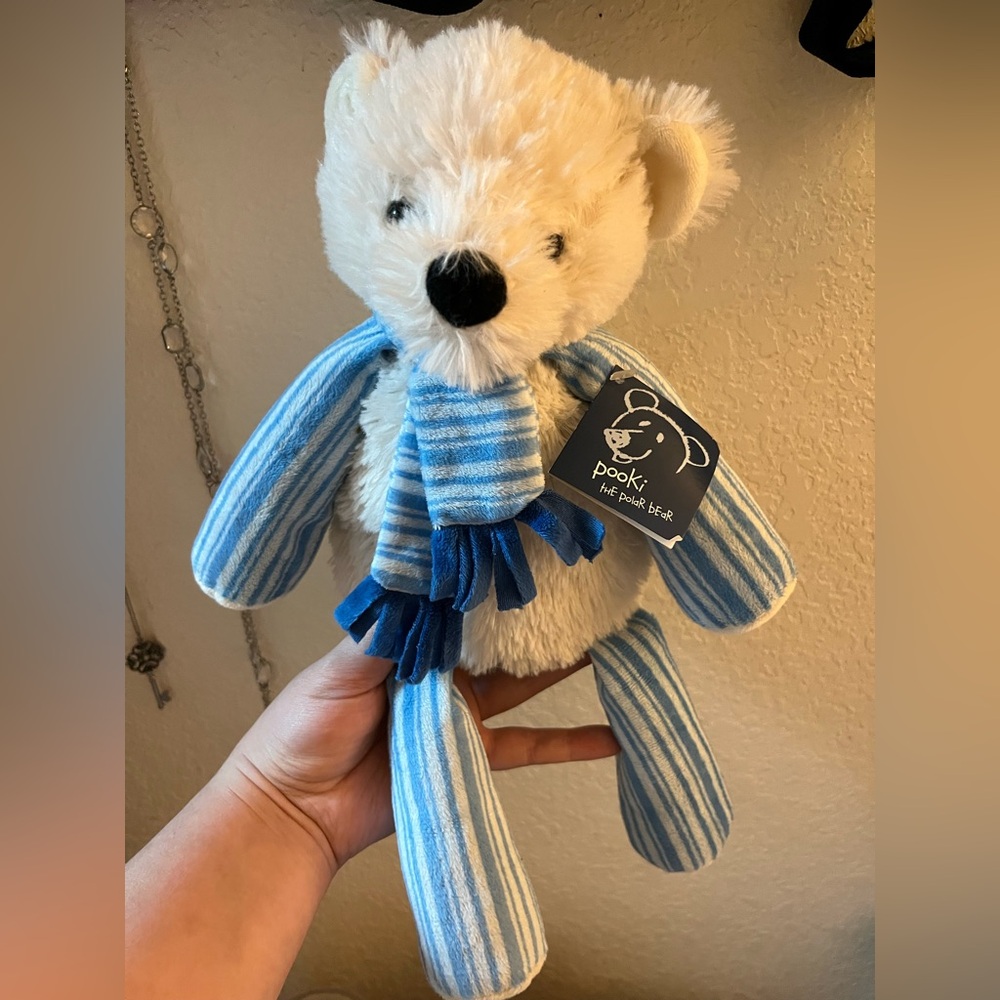 Rare Discontinued Scentsy Buddy - Pooki the Polar Bear NWT
